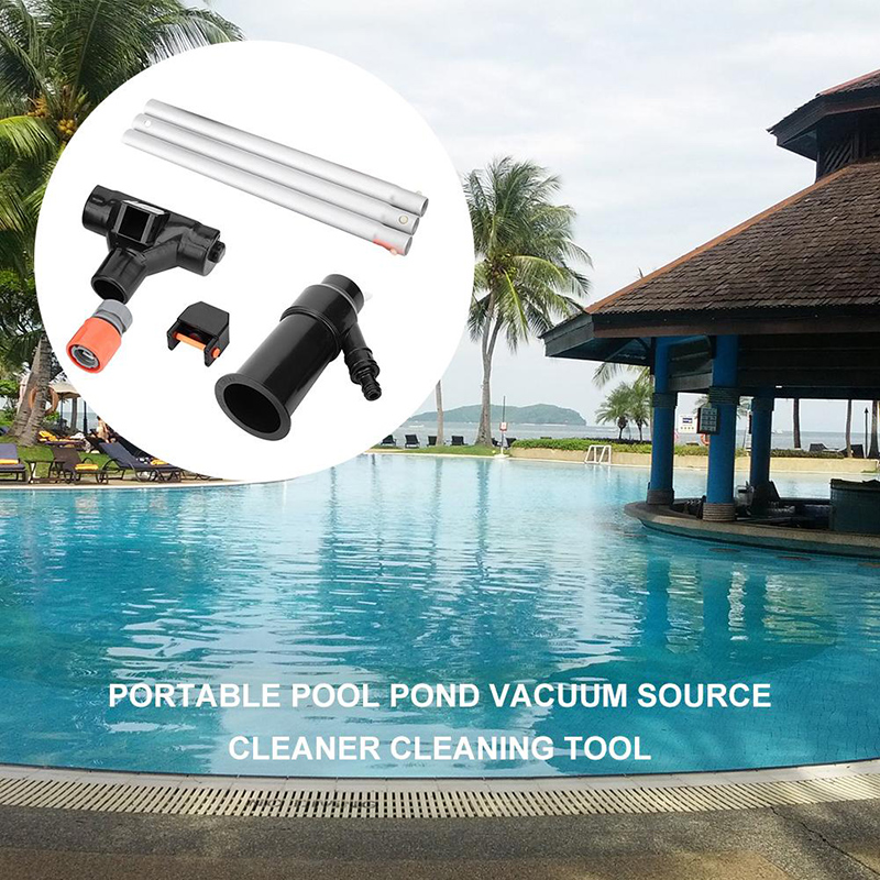 Swimming Pool Jet Vacuum With Pole Vac Suction Hoover Cleaning Tool Spa