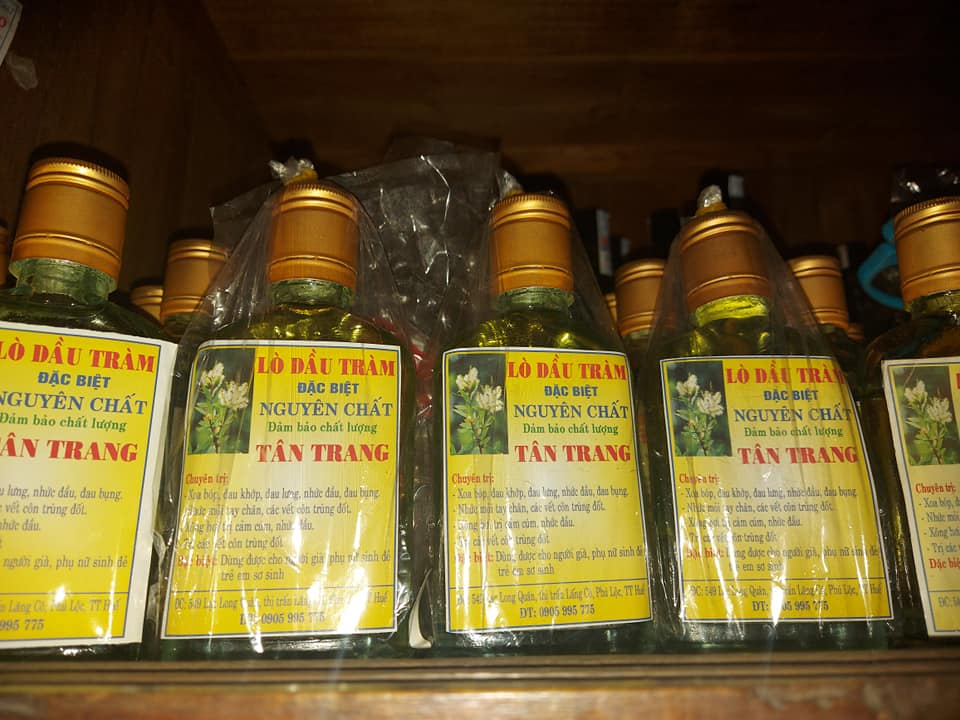 Dầu tràm Huế nhà nấu