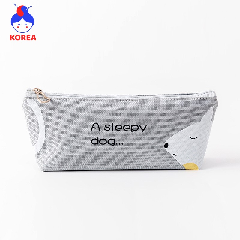 [HCM]Hộp bút bóp đựng viết hình hoạt hình dễ thương GIA DỤNG KOREA