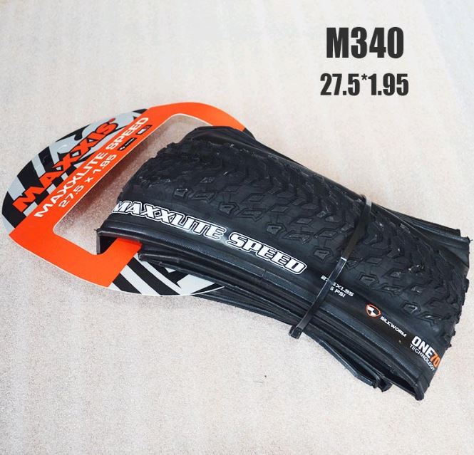 Lốp Maxxis Maxxlite M340 27.5×1.95 chống đinh, tanh lụa, cho xe đạp vành 27.5 inch