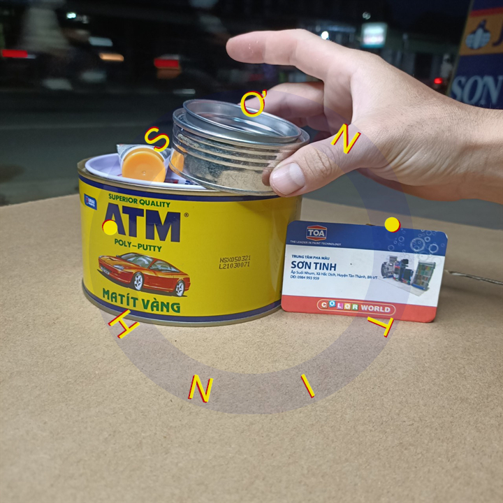 [chiết lẻ] Bột trét đa năng Matit ATM - 2 thành phần 100g , 200g