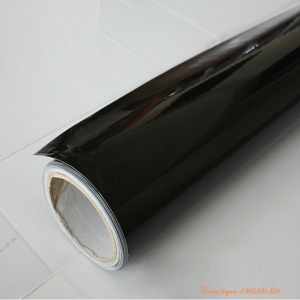 Decal đen dán hồ cá , decal khổ 60x100cm
