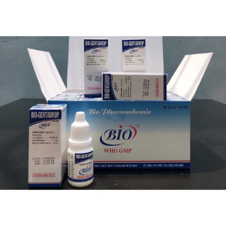 Nhỏ mắt chó mèo Bio Gentadrop 10ml