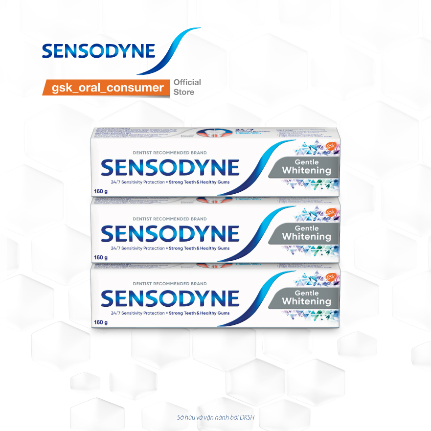 Kem đánh răng Sensodyne Gentle Whitening 160g