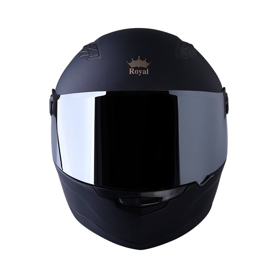Mũ bảo hiểm Fullface Royal M136 (Đen nhám - kính trà) - Hàng chính hãng - Bảo hành 12 tháng