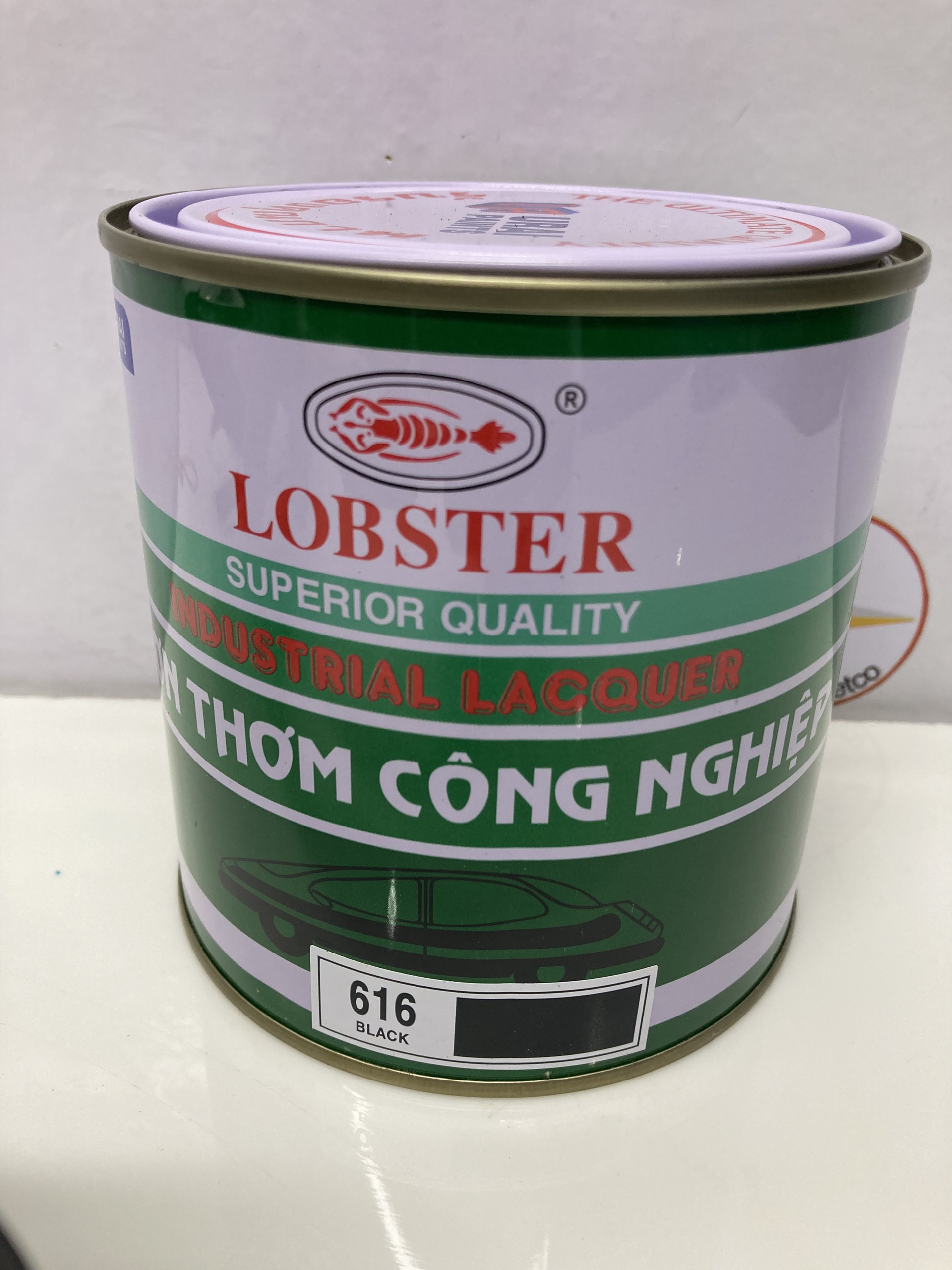 Sơn thơm nhanh khô màu đen Lobster 616 800ML