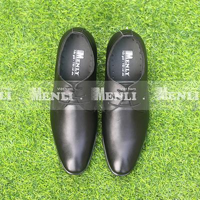 [MIỄN SHIP] + [DA BÒ] + [VIDEO] Giày Công Sở Tăng Chiều Cao Nam Da Thật MENLI CSLZ21