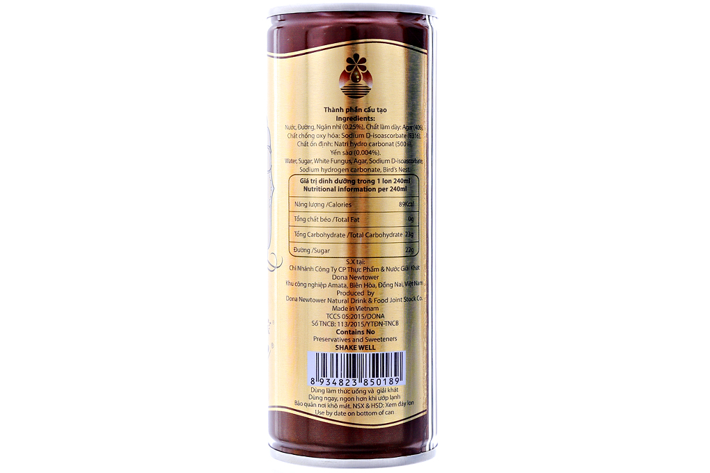 Combo 6 lon nước yến ngân nhỉ Nature