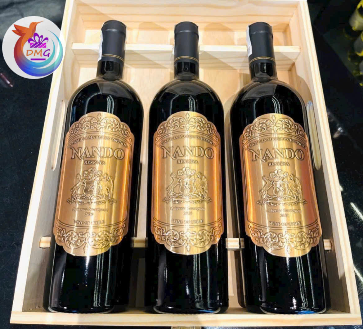 [NHẬP KHẨU] VANG ĐỎ (CHI LÊ) NANDO RESERVA - 750ML (14%) - DMG WINE