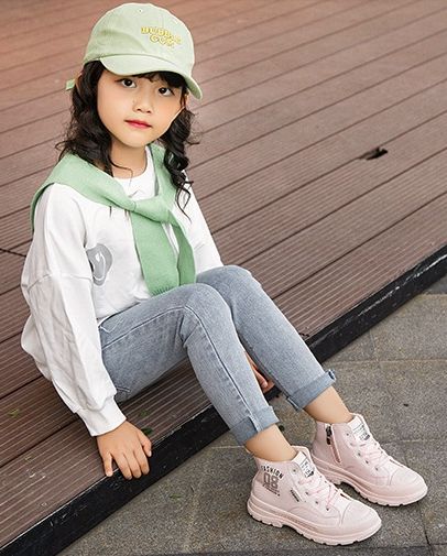 Giày bốt bé gái - Giày cao cổ bé gái ( Mẫu mới nhất ) - TL73