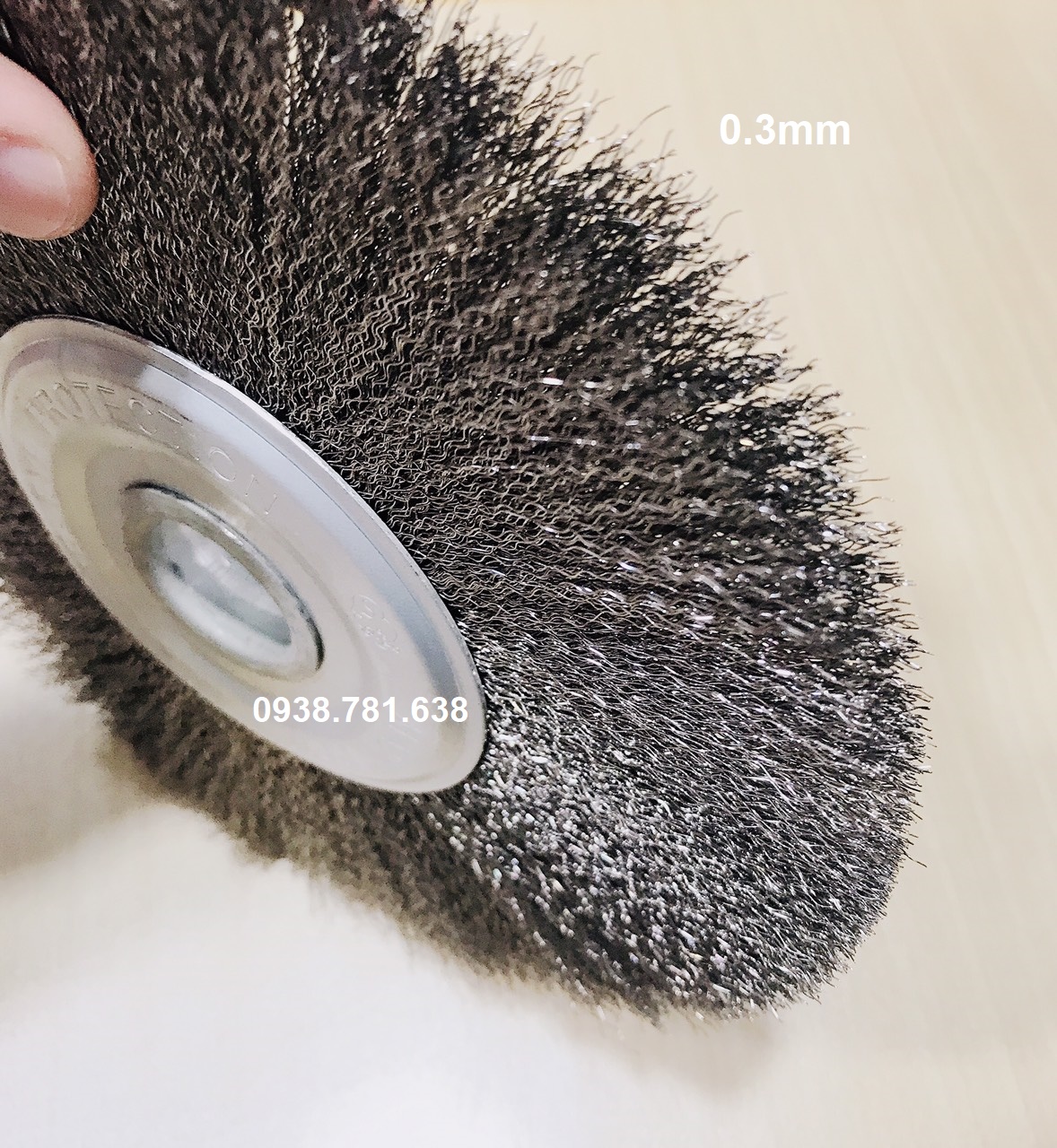 Bánh cước Inox 200x10x25.4(0.2-0.3)