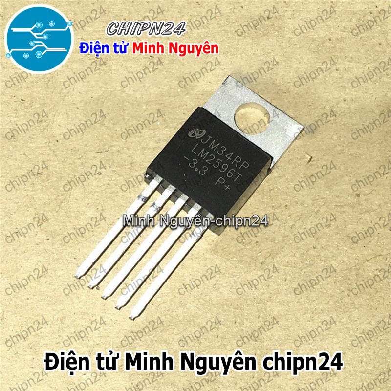 [2 con] (DIP) IC LM2596T-3V3 TO-220-5 (LM2596T-3.3) (IC Nguồn Giảm áp Buck Power) - HH004306