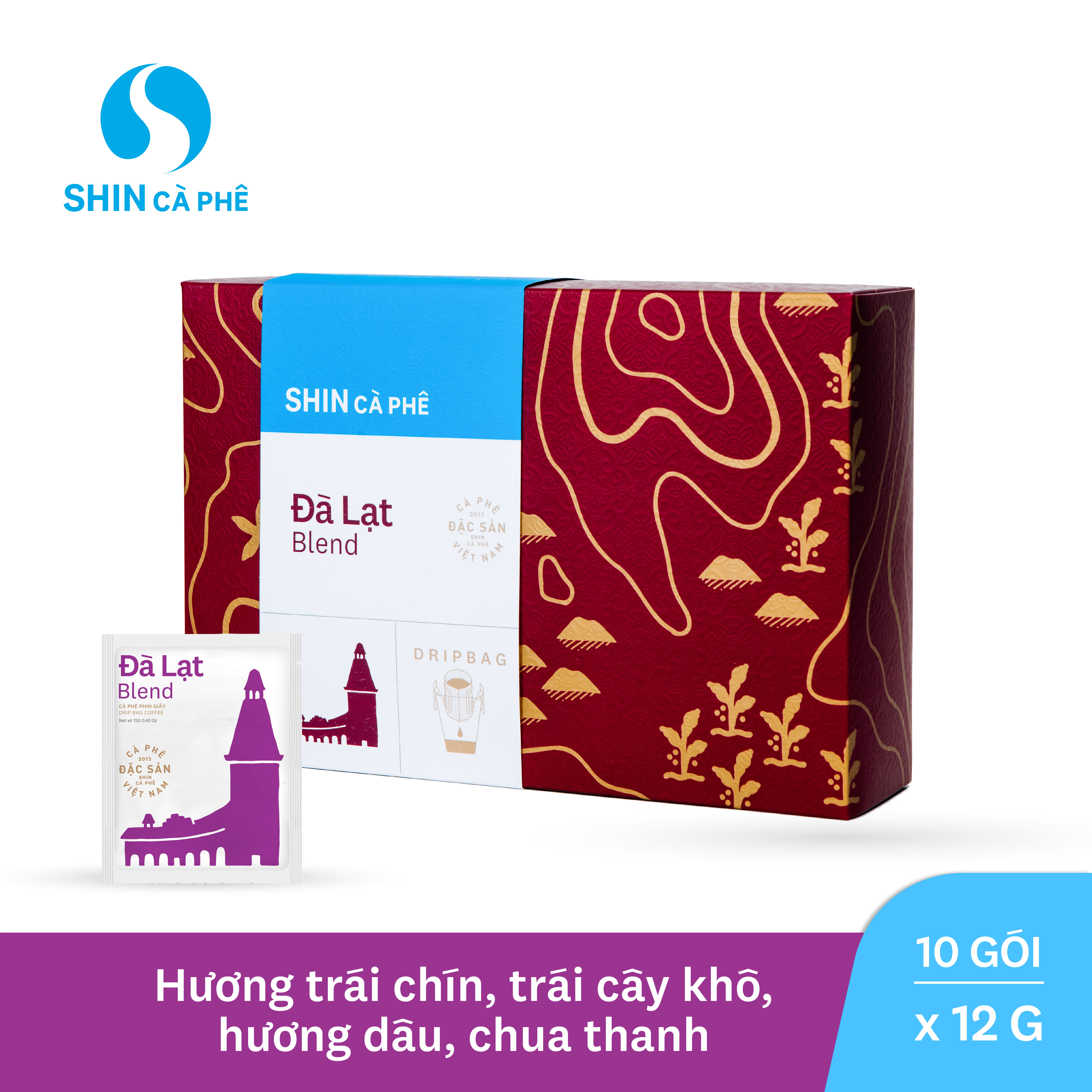 Cà phê đặc sản phin giấy tiện lợi SHIN cà phê