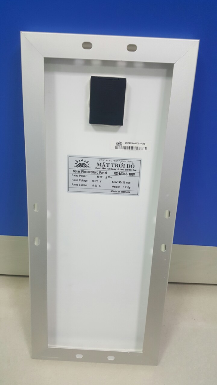 [HCM]Pin năng lượng mặt trời loại Mono 10W