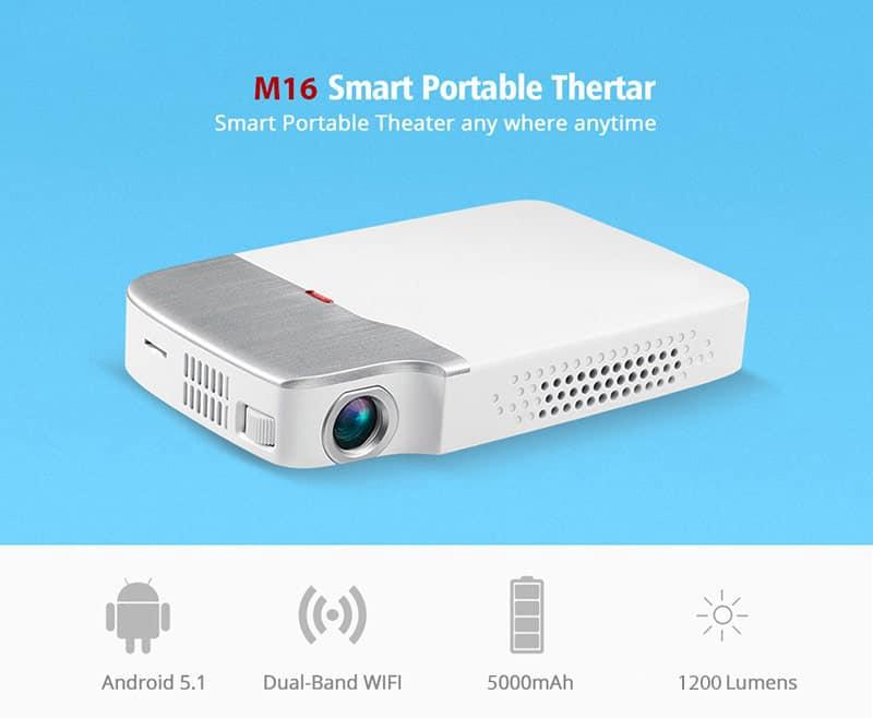 MAY CHIẾU MINI TYCO M16 + Tặng chuột không dây