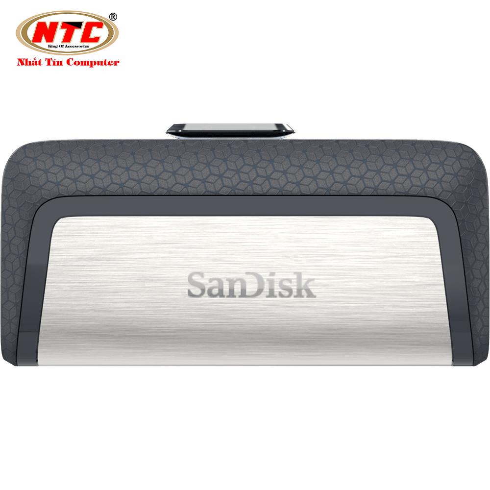 USB OTG Sandisk Ultra Dual Type-C 3.1 256GB 150MB/s (Bạc) - Nhất Tín Computer