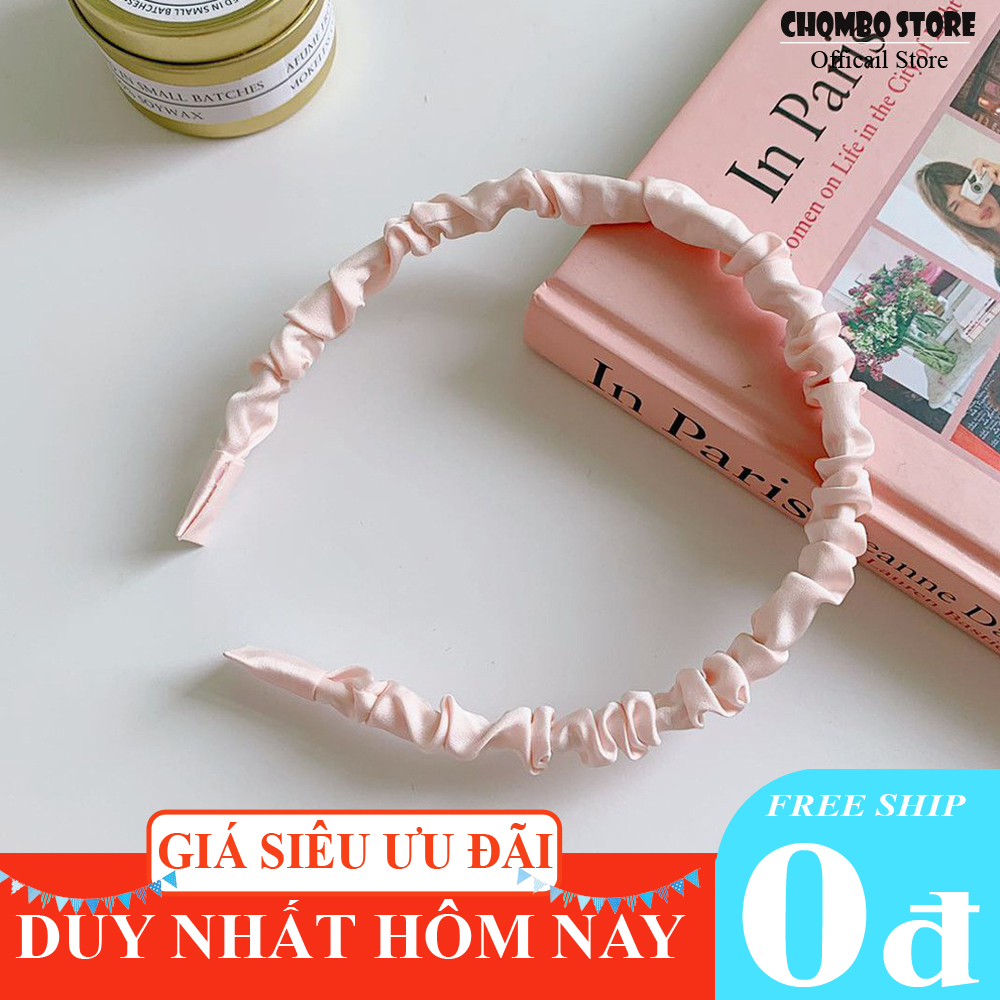 Bờm tóc, cài tóc tiểu thư autumn KT11.CHOMBO dễ thương, xinh xắn, sang trọng, phù hợp với mọi kiểu tóc