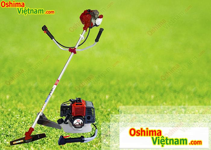 [HCM]Máy cắt cỏ Oshima 330 Bạc
