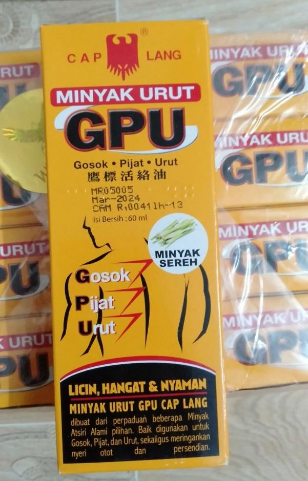 Combo 3 chai Dầu xoa bóp GPU