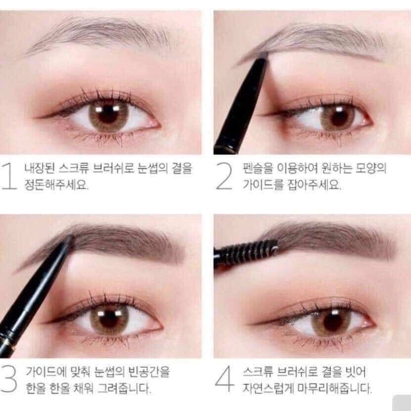 Chì kẻ mày Karadium 2 đầu