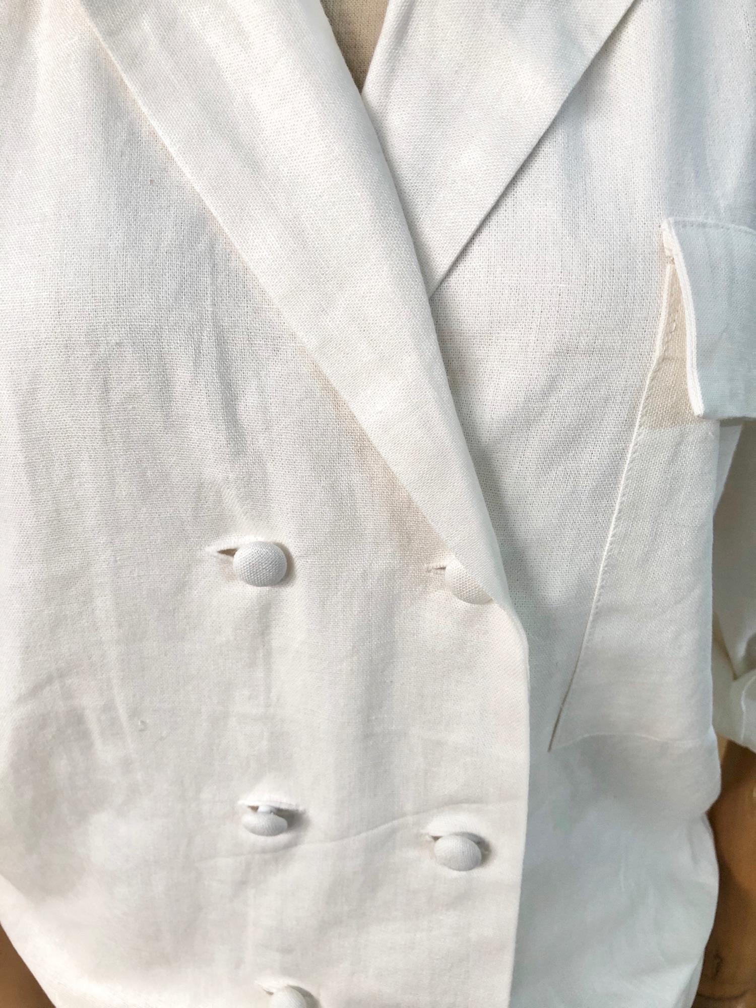Set Blazer Vest Linen