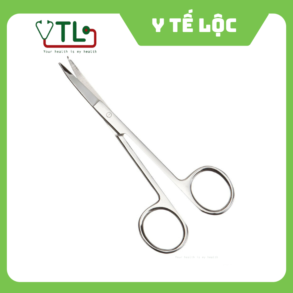 Kéo 10 cm thẳng 2 đầu nhọn