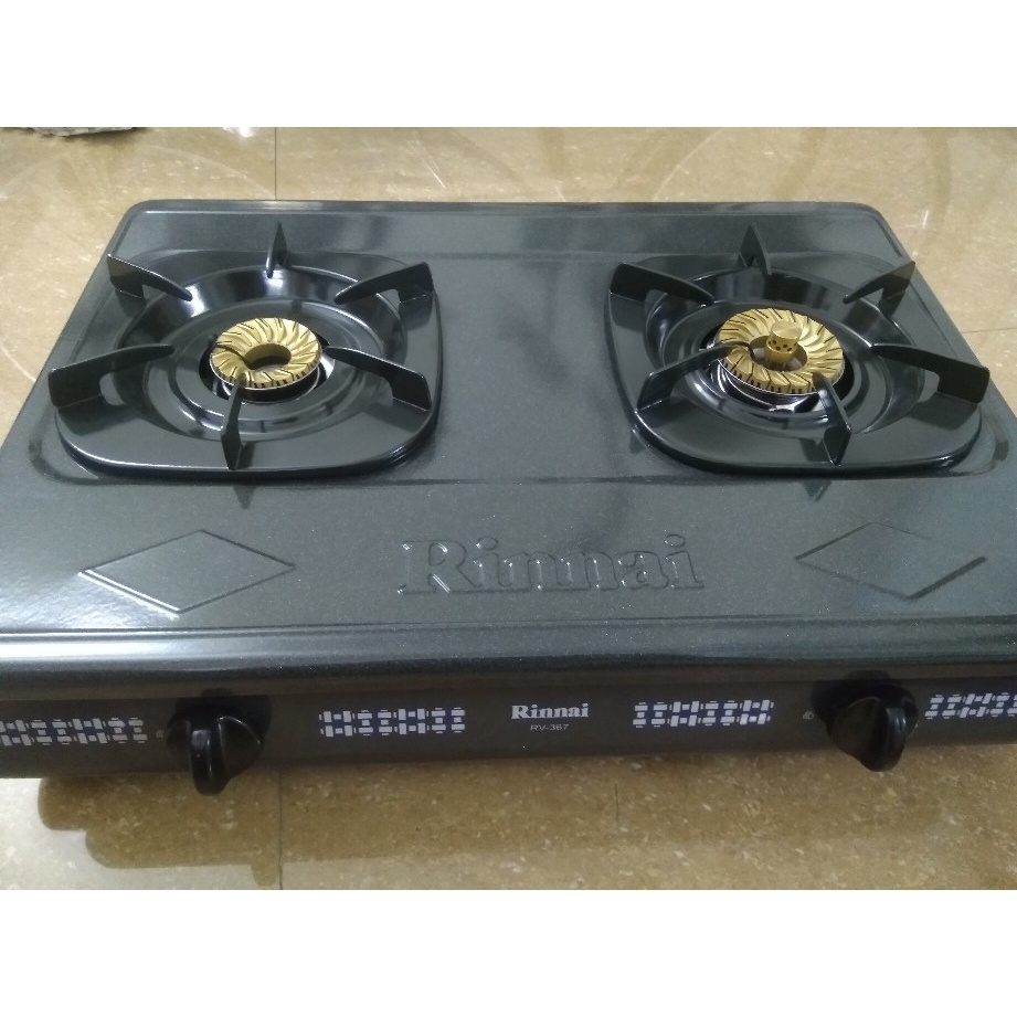 [HCM]Bếp gas đôi Rinnai RV-367(G)N (Đen)