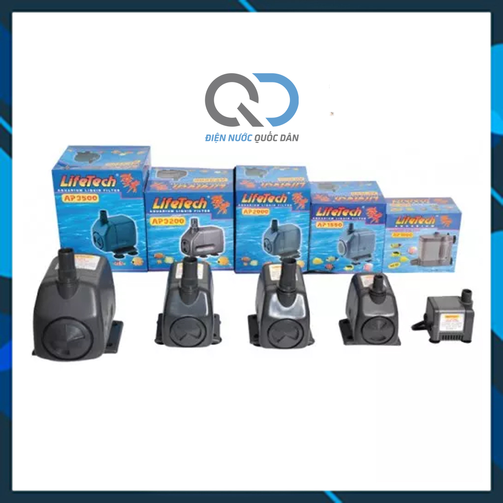 Máy bơm nước hồ cá AP3500 - Bơm chìm - Đẩy nước 3m