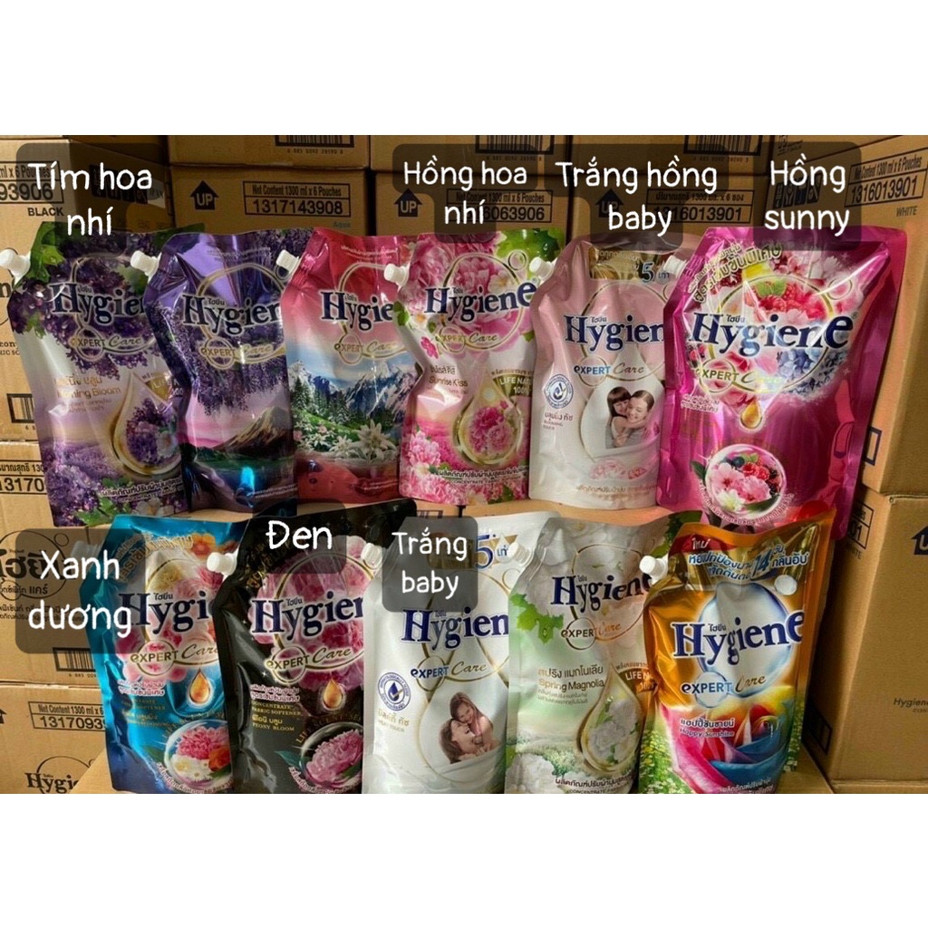 Nước xả vải HygienE túi 1150ml đậm đặc