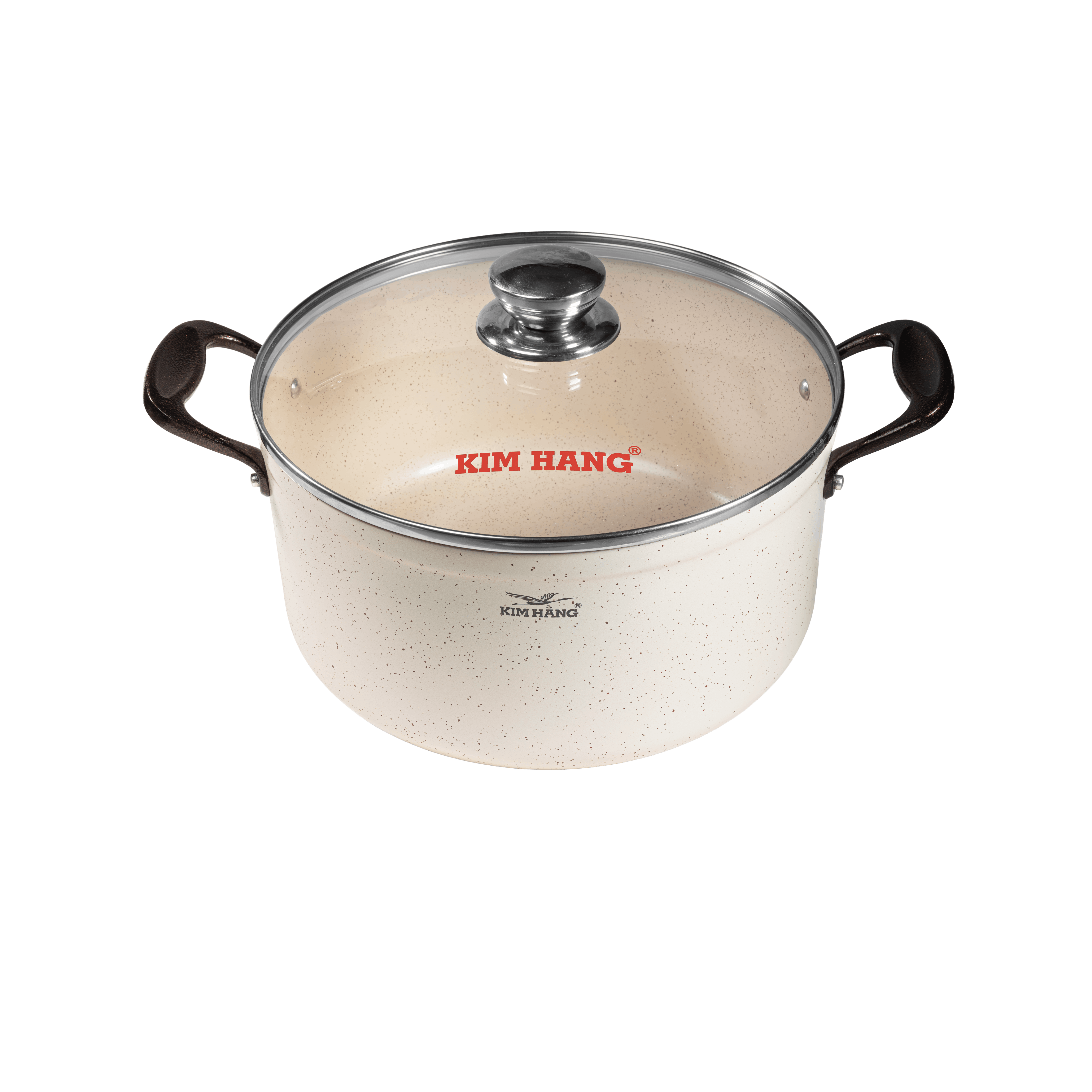 [CHÍNH HÃNG] Bộ Combo 5 Nồi Chảo chống dính Ceramic Kim Hằng