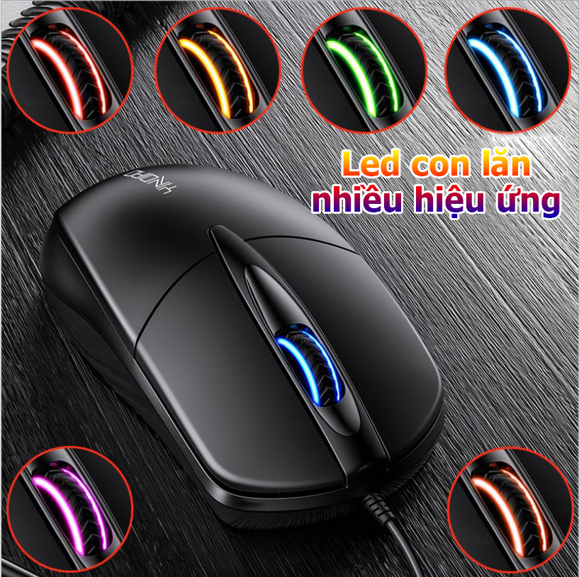 Chuột máy tính văn phòng có dây Poermax- G2