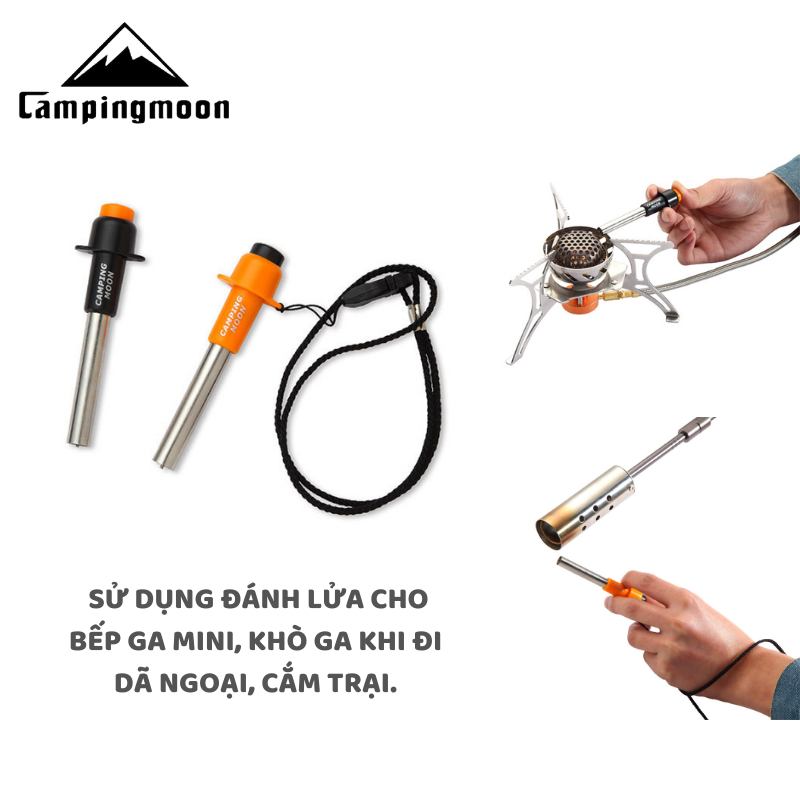 ĐÁNH LỬA CHO BẾP DÃ NGOẠI CAMPINGMOON I-1010