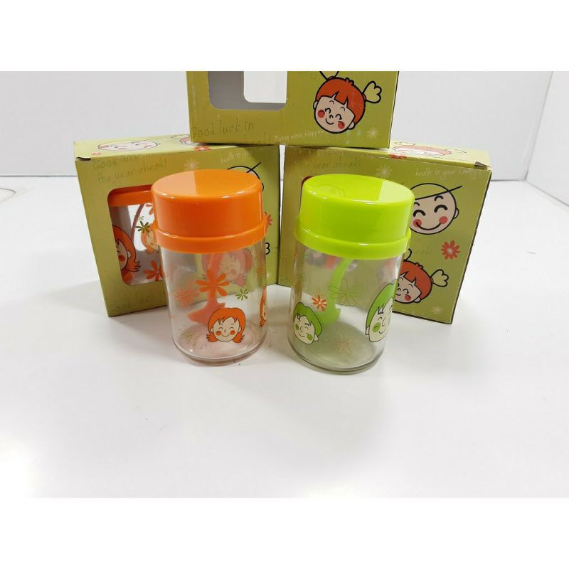 Bộ 2 lọ thủy tinh đựng gia vị