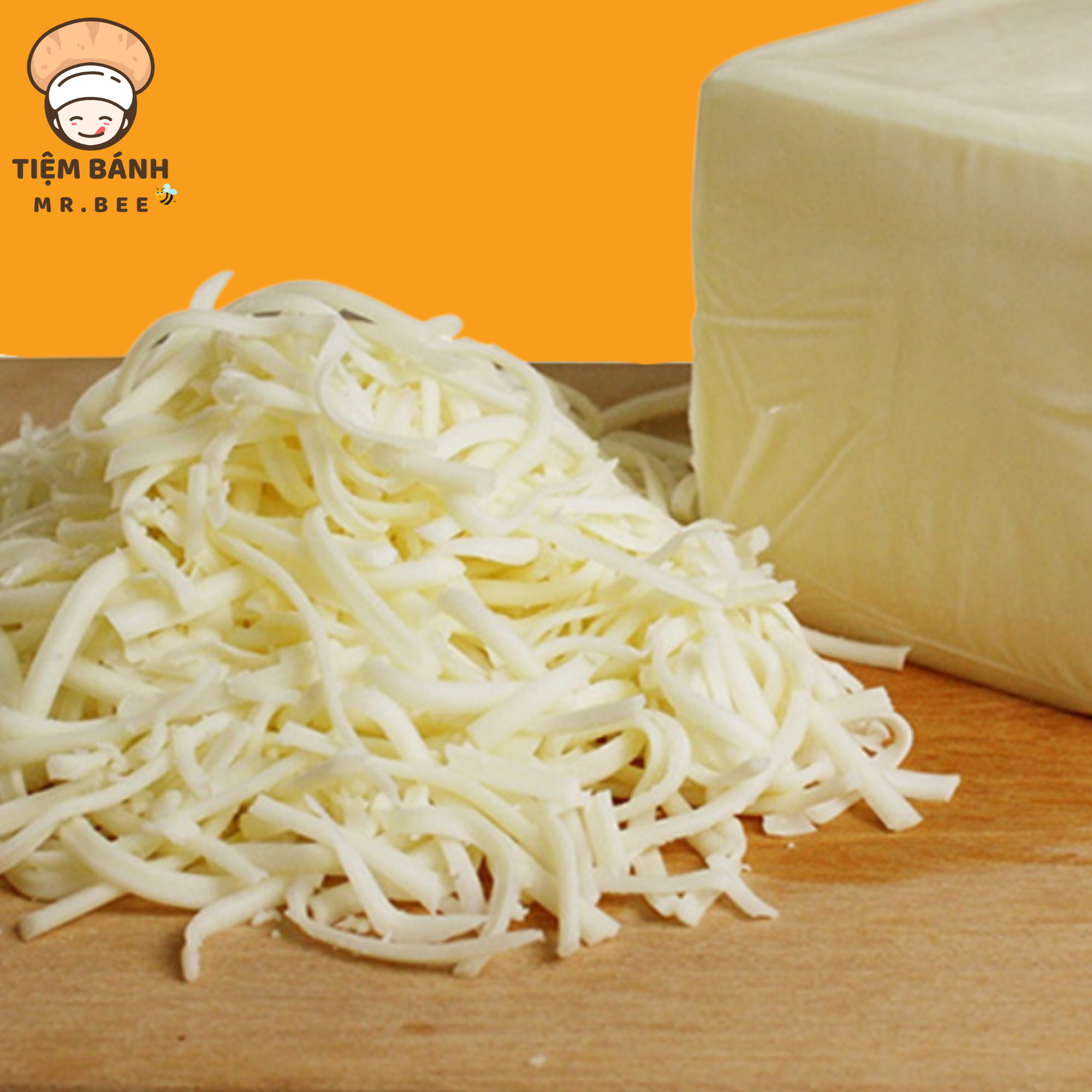 [Chỉ giao HCM] – Phô mai bào sợi Mozzareal 200g