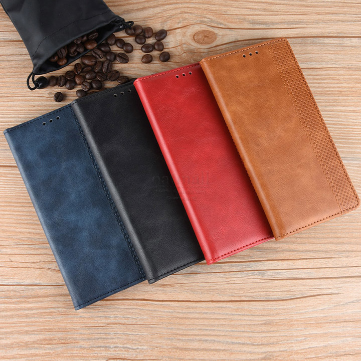 Bao da Realme C3 dạng ví Luxury Leather