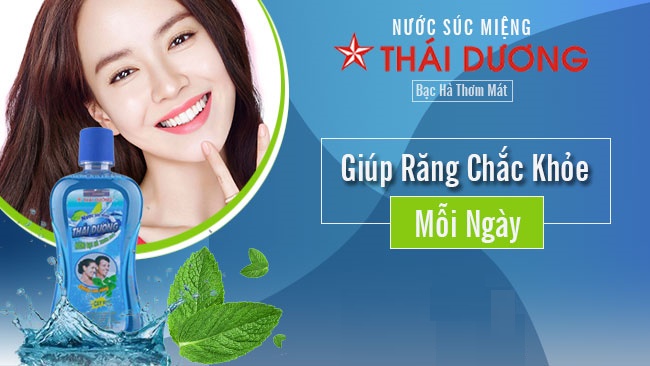 Nước súc miệng Sao Thái Dương