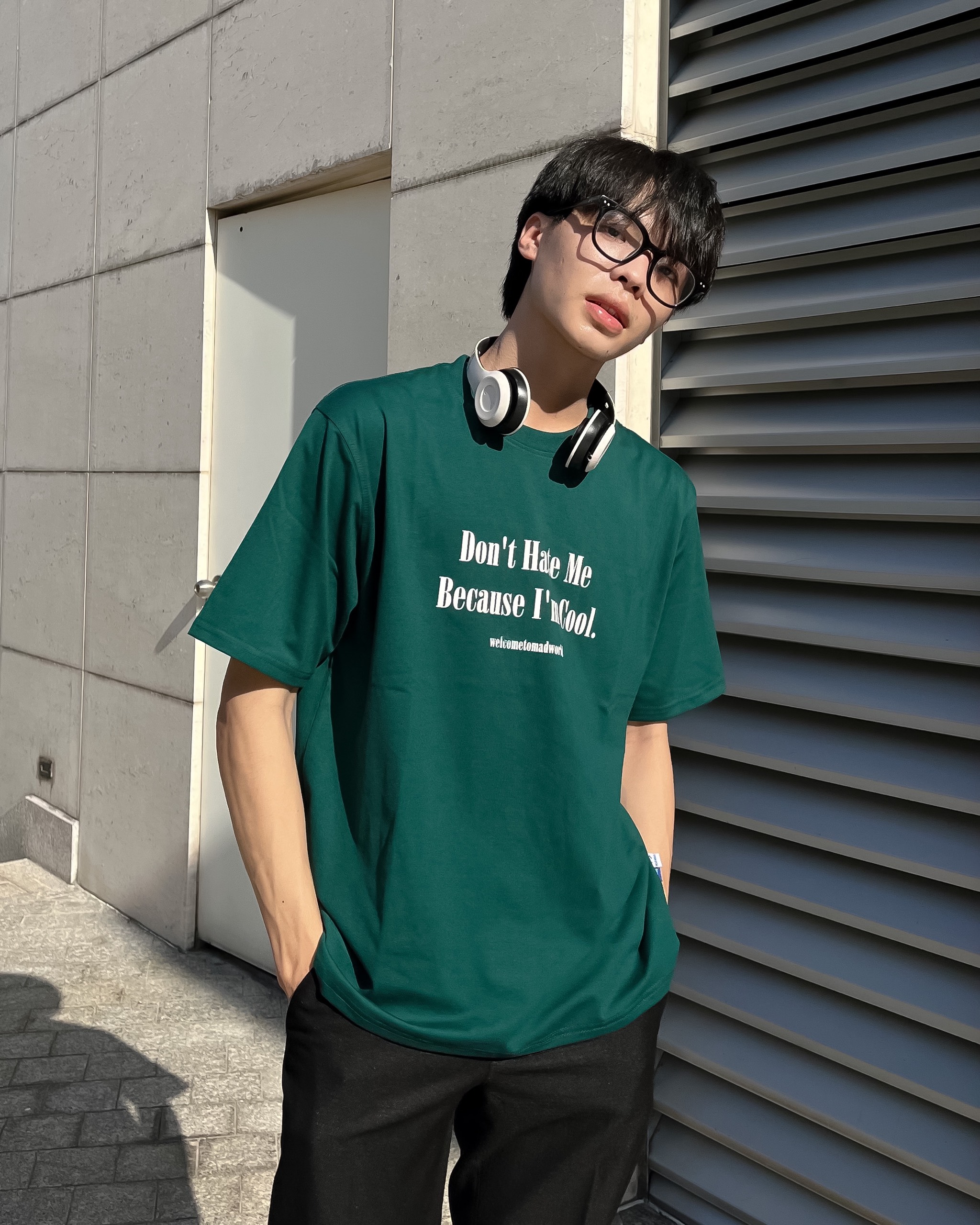Áo Thun Cool Madmind Màu Xanh lá