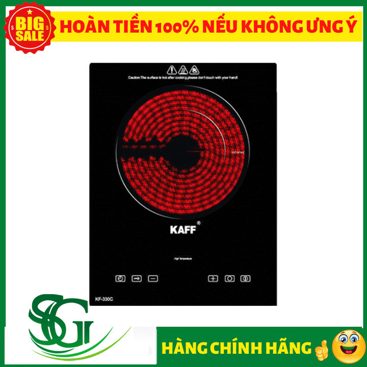 [HCM]Bếp Hồng Ngoại Đơn KAFF KF-330C