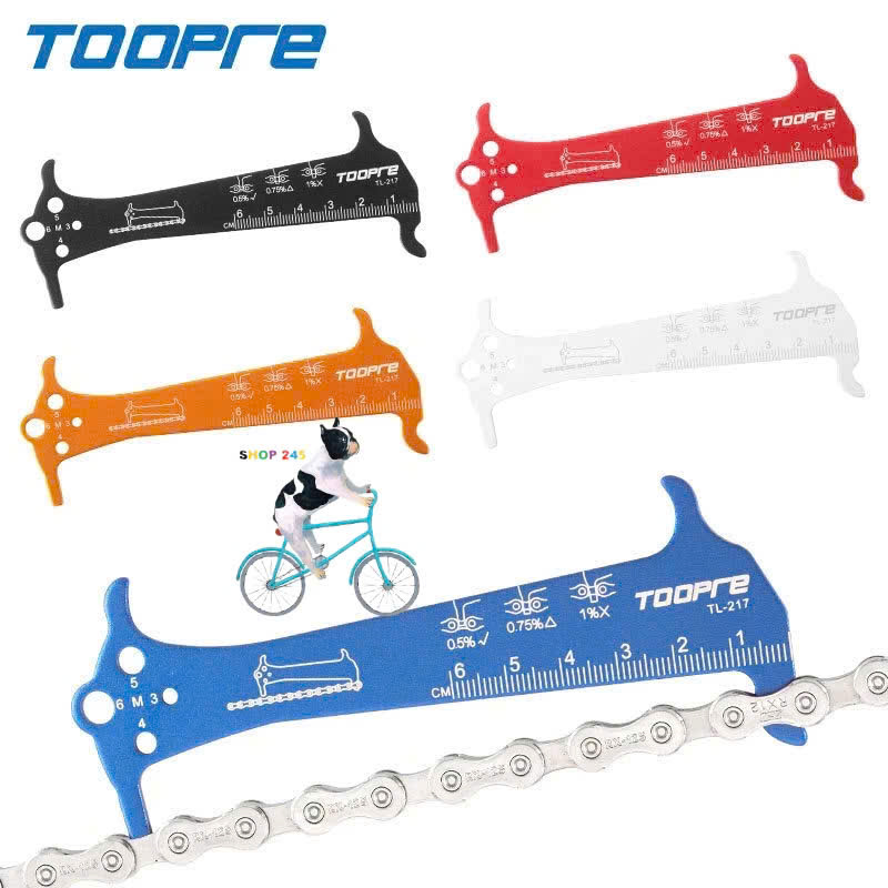 Thước Đo Xích Xe Đạp Đa Năng TOOPRE TL-217 (HÀNG CHÍNH HÃNG)
