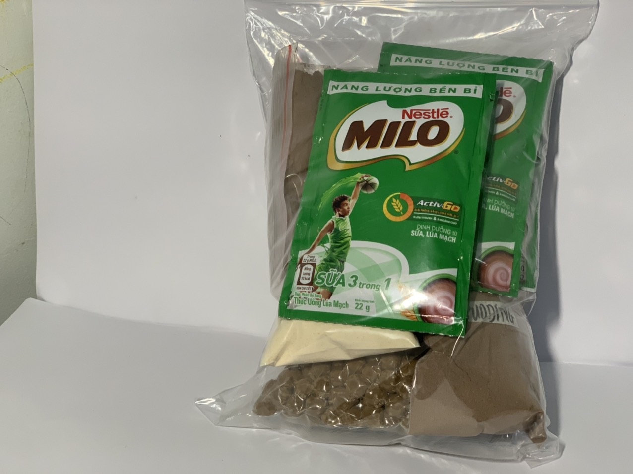 BAO NGON-  SET MILO DẦM TRÂN CHÂU PUDDING- DỄ LÀM TẠI NHÀ