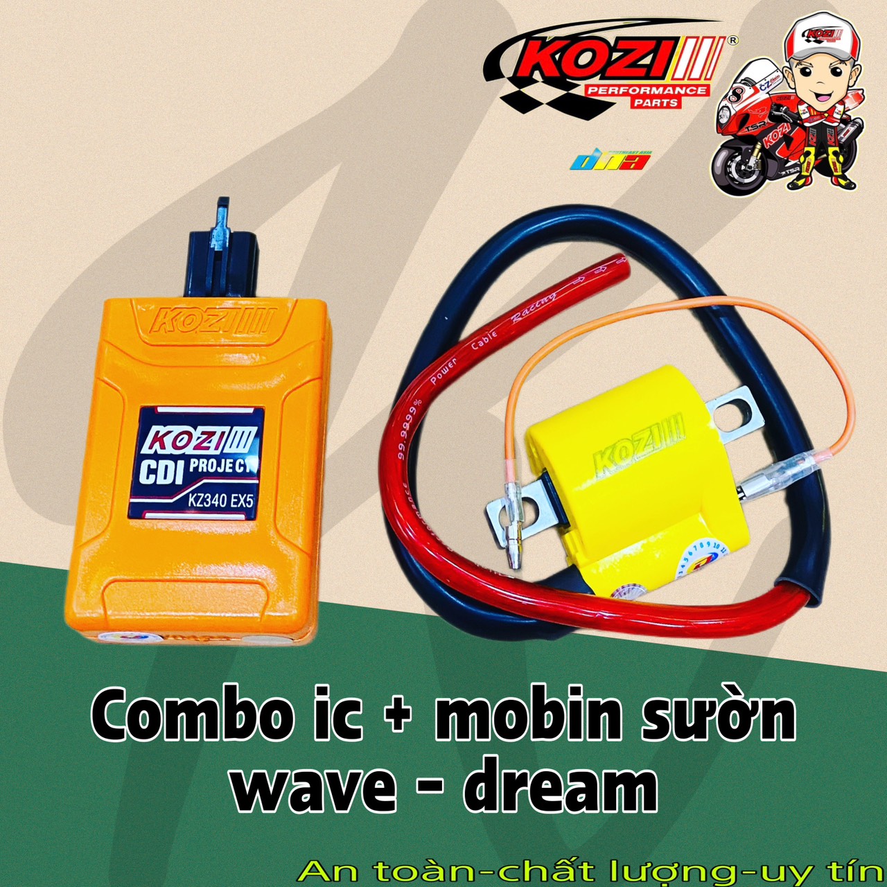 Kozi wave lightweight IC, dream open tassel