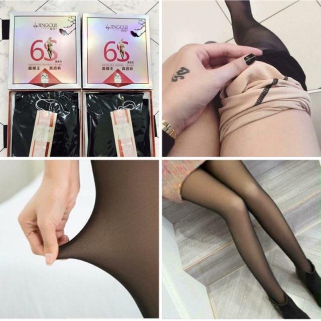 Quần tất đánh lừa thị giác 3D - 6S, siêu thật chân