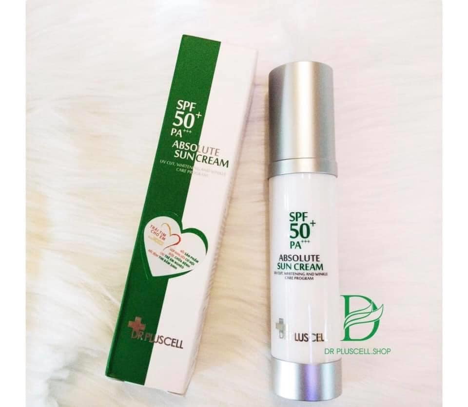 KEM CHỐNG NẮNG DR PLUSCELL ABSOLUTE SUN CREAM HÀN QUỐC (MỚI)