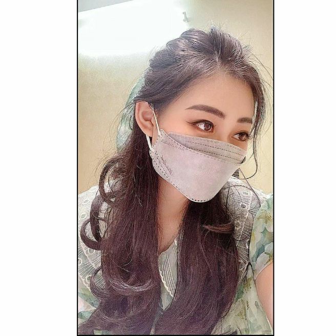 Set 50c khẩu trang 4d kf94 chính hãng - khẩu trang con cá