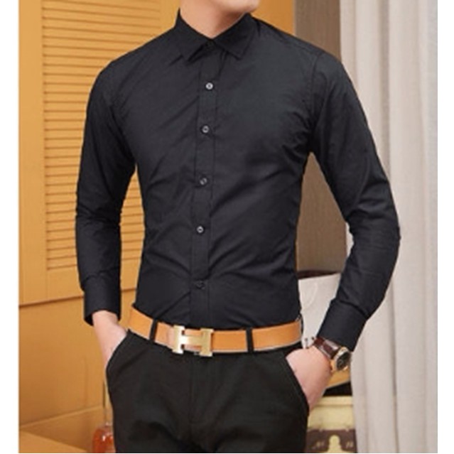 [HCM]Áo sơ mi nam dài tay cotton