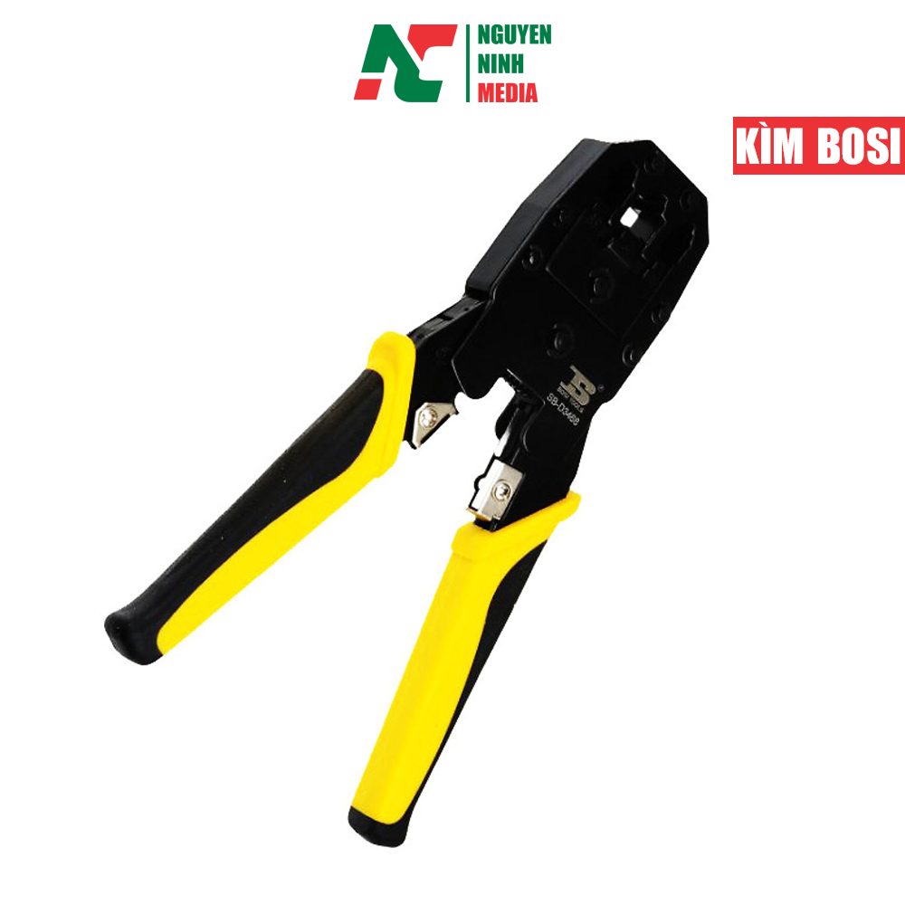 Kìm bấm dây mạng rj45 và dây điện thoại rj11 b.s