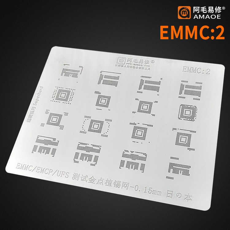 Vỉ làm chân ổ cứng emmc2 cho emmc-ufs