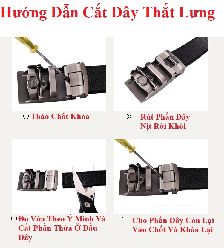 Dây Nịt Thắt Lưng Nam Da Bò Cao Cấp AeShin - R14