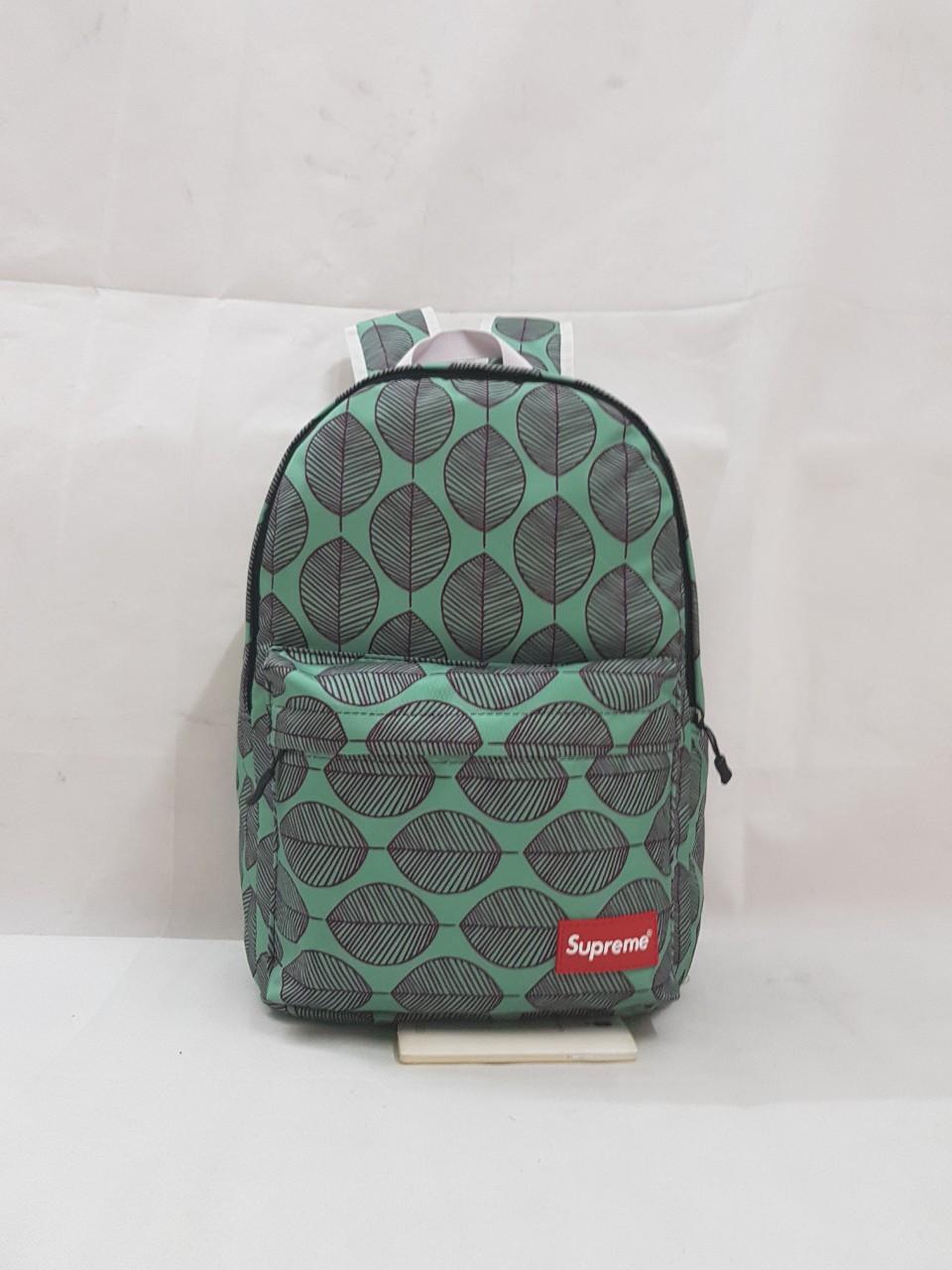 [HCM]Balo nữ thời trang hoa văn Sup(Size trung 27x38)