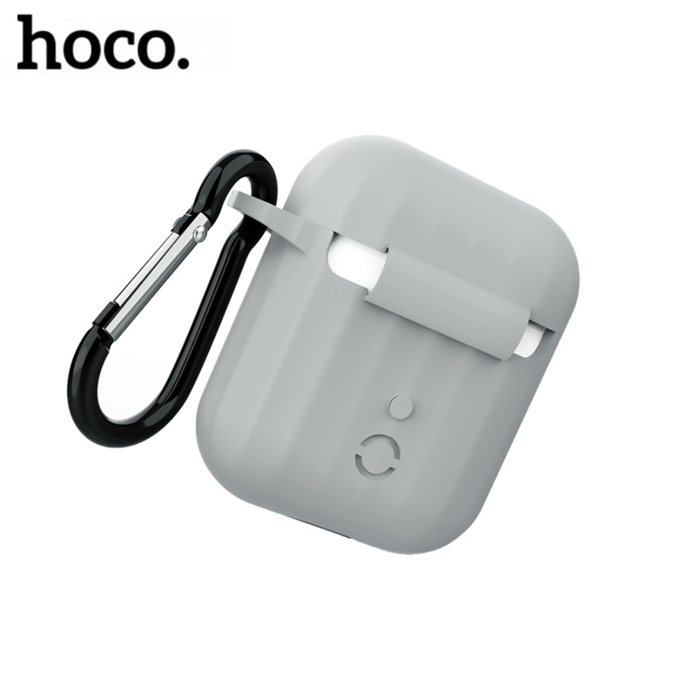 Ốp tai nghe airpod 2 - vỏ bao chống sốc cao cấp HOCO Bao đựng kèm dây tai nghe và móc treo airpod 3 pro ...
